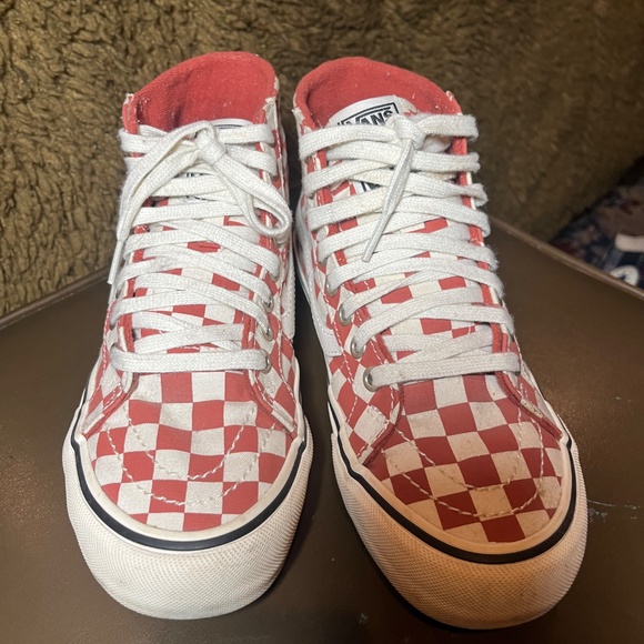 Vans Sk8 Hi Sneaker 6W Salsa Checkered - Picture 5 of 6